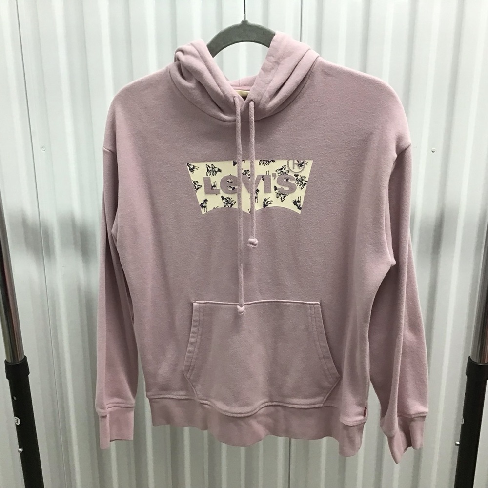 Levi's Lavender Hooded Sweatshirt
